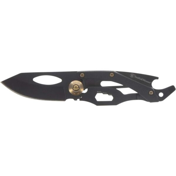Smith & Wesson Small Folding Knife 2" Drop Point Blade Black