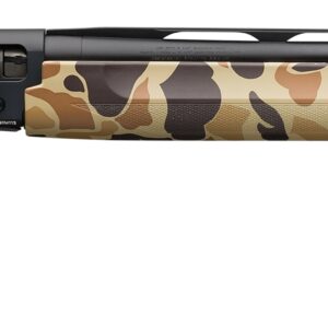 Browning Silver Field 12 Gauge 26in Vent Rib, Black/Charcoal Receiver, Vintage Tan Camo Synthetic Stock