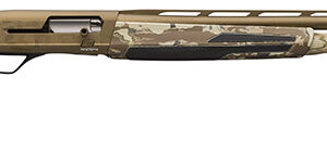 Browning Maxus II Wicked Wing 12GA 28in Auric Camo semi-automatic shotgun left-side view