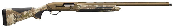 Browning Maxus II Wicked Wing 12GA 28in Auric Camo semi-automatic shotgun left-side view