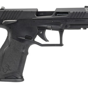 Black Taurus TX handgun side view