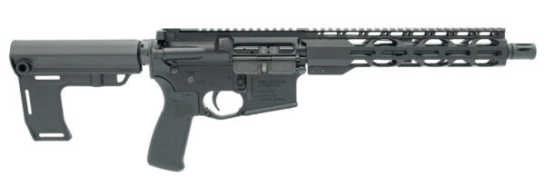 Side view of a modern rifle receiver.