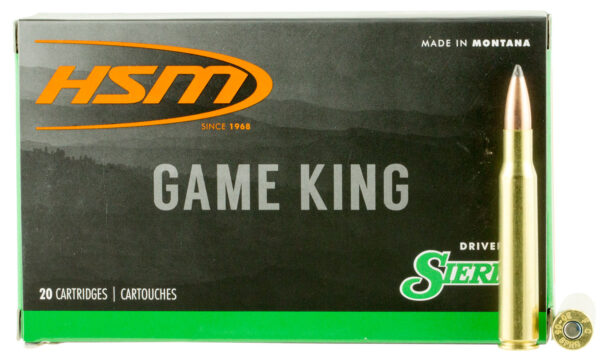 HSM Game King ammunition box with cartridges