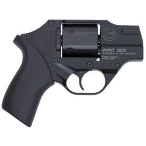 Black Rhino 20DS handgun with textured grip.
