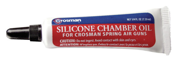 Crosman silicone chamber oil for air guns.