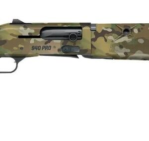 Mossberg 940 Pro Tactical SPX 12ga 18.5 inch Multicam shotgun right-side view
