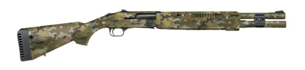 Mossberg 940 Pro Tactical SPX 12ga 18.5 inch Multicam shotgun right-side view