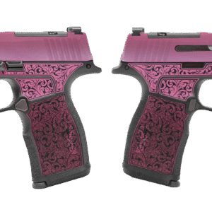 SIG SAUER P365X LADY BUG 9MM PSTL 3.1" BBL 2-12RD MAGS, OPTC PLTE COVER