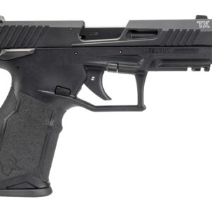 Taurus TX handgun side view on white background