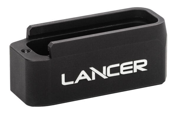 Lancer brand magazine extension in black