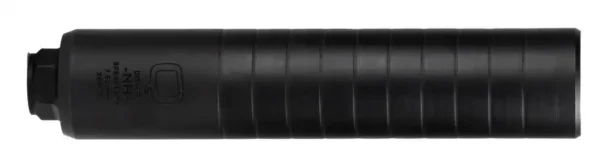 Black cylindrical object with textured surface