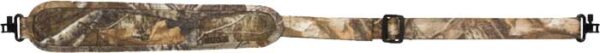Camo-patterned adjustable strap for gear attachment