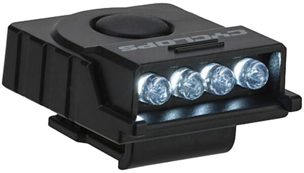 Compact LED light with four bright bulbs