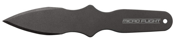 Black micro flight knife with unique design