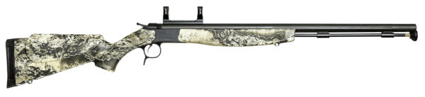 CVA PR2039NM Optima V2 50 Cal 209 Primer 26" Black Nitride Fluted Barrel, Drilled & Tapped Steel Receiver, Fixed Realtree Excape Synthetic Stock, DuraSight Dead-On Rail