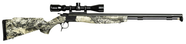 CVA PR2039NSC Optima V2 w/Optic 50 Cal 209 Primer 26" Black Nitride Fluted Barrel, Drilled & Tapped Steel Receiver, Fixed Realtree Excape Synthetic Stock, KonusPro3-9x40mm BDC Scope