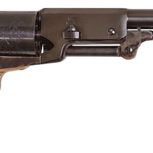 Cimarron CA020 1847 Walker Dragoon .44 Cal 5 Shot, 9" Blued Octagon/Round Steel w/Engraving Barrel, Blued Engraved Cylinder, Color Case Hardened Steel Frame w/Slim Walnut Grip