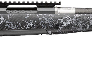 Side view of a modern rifle design.