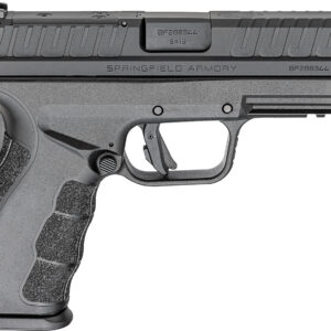 Springfield Armory handgun in black finish.