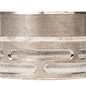 Close-up of a metal industrial ring