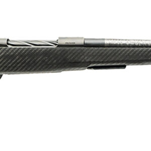 Side view of a sleek carbon fiber rifle.
