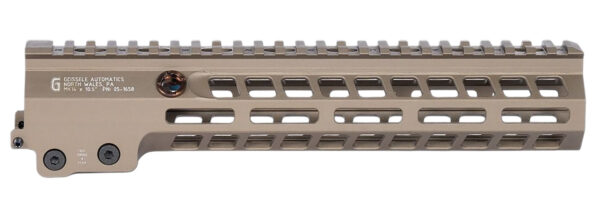 Geissele Automatics handguard in flat dark earth.