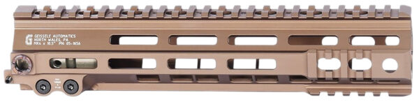 Geissele Automatics MK4 rail system in bronze finish.