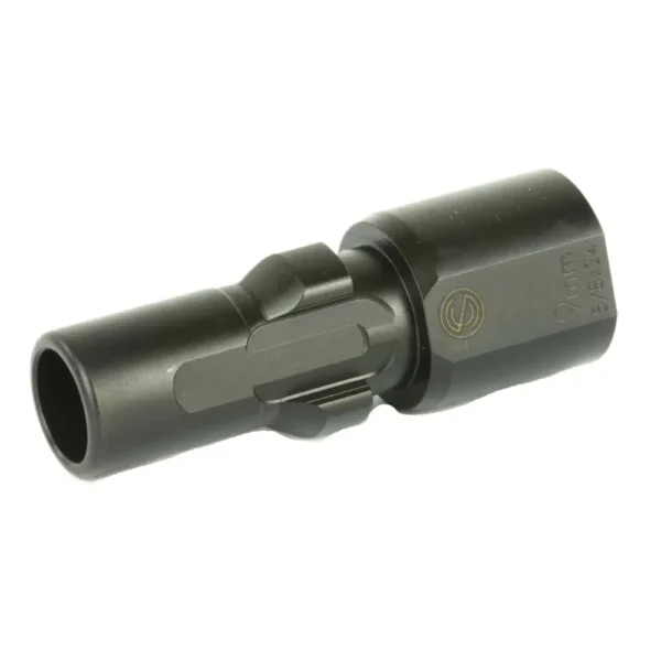 SILENCERCO 3-LUG MUZZLE DEVICE 5/8x24 9MM - Image 2