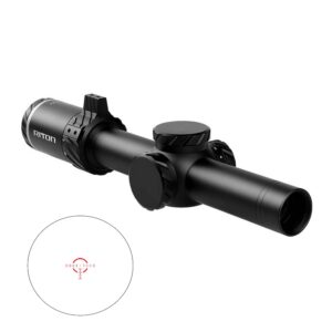 RITON OPTICS 3 TACTIX 1-8X24 30MM OT BLK