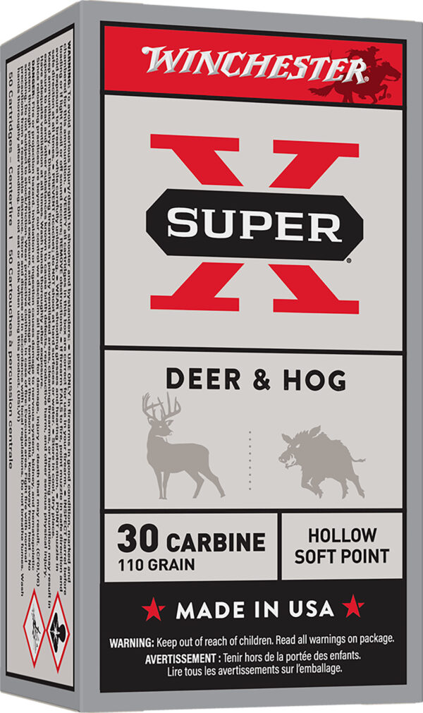 Winchester Super X hollow soft point ammunition box.