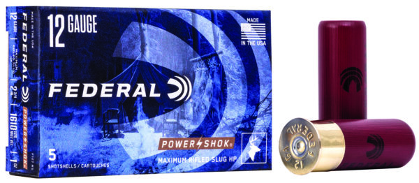 Federal 12 gauge shotgun shells packaging and cartridges