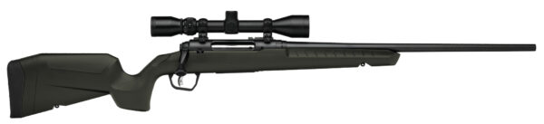 Side view of a modern tactical rifle.