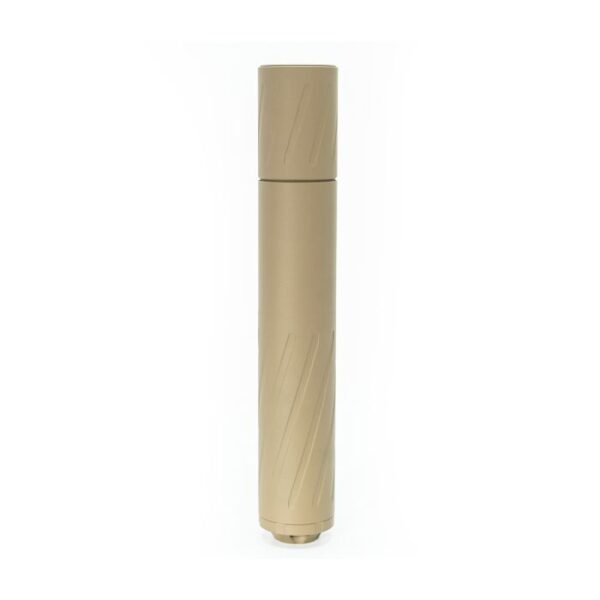 Tan cylindrical object with textured grip