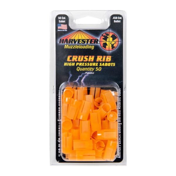 Pack of 50 orange high-pressure sabots