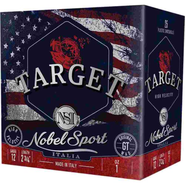 Box of high-velocity target shotgun shells.