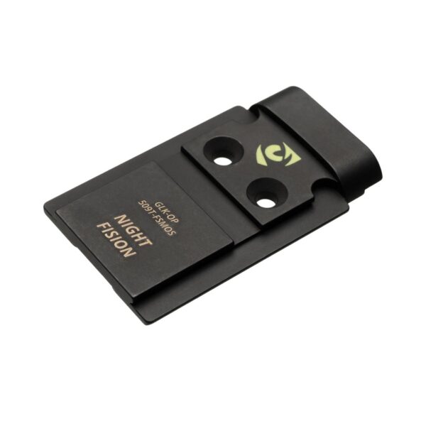 Night Fision Precision Optic Mounting Plate: 509T to Glock Full Size MOS
