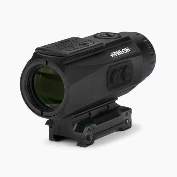 Athlon optic sight with green lens and mount