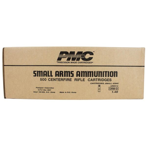 Box of 500 small arms ammunition cartridges