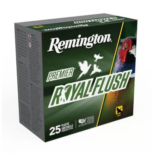 Remington Premier Royal Flush shotshell box