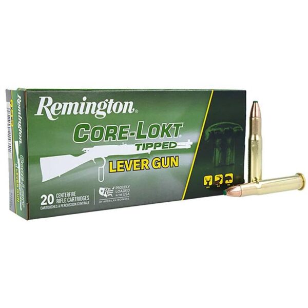Remington Core-Lokt tipped lever gun ammunition pack