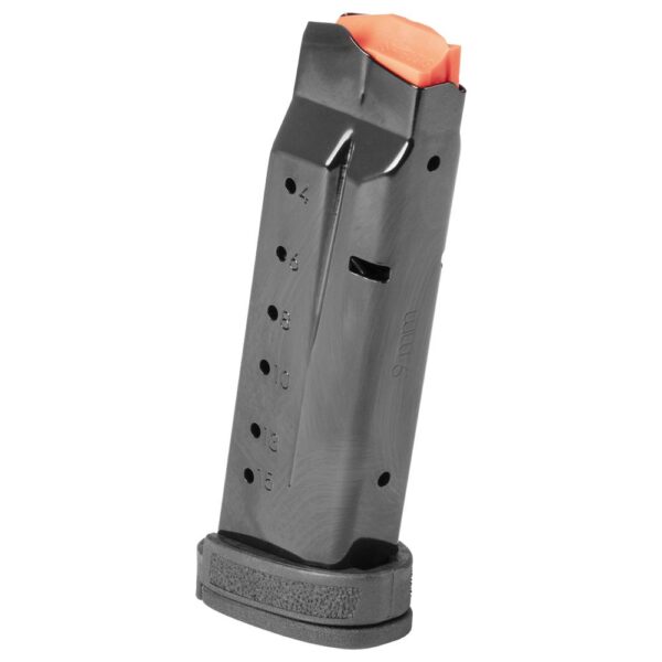 9mm handgun magazine with numbered slots