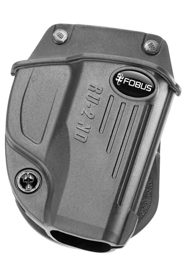 Fobus R2 holster for secure firearm storage.