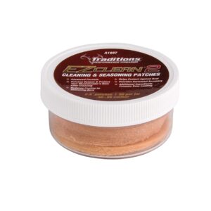 Traditions Performance EZ Clean 2 Cleaning & Seasoning Patches .45-.58 cal 50/Jar 2.5" Dia