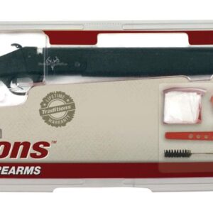 Muzzleloader hunting kit with essential accessories.