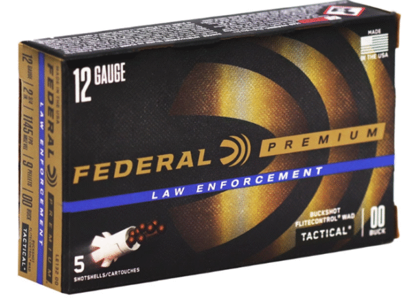 Federal Premium 12 gauge law enforcement ammunition box