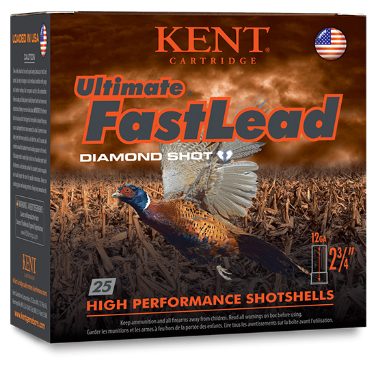 Kent FastLead high performance shotgun shells packaging