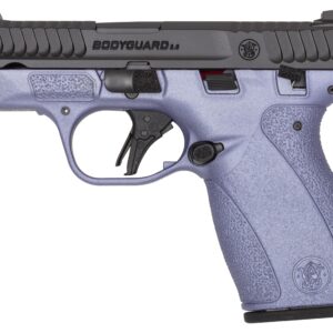 Purple Smith & Wesson Bodyguard 380 handgun