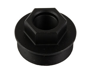 YHM 1/2"-28 CRBNE ADPTR SDWNR M2 BLK