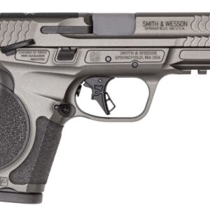 Smith & Wesson handgun with textured grip