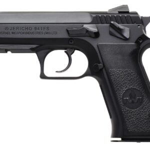 Black Jericho 941FS pistol on a white background.